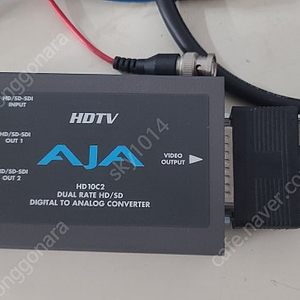HDTV 컨버터 AJA_ HD/SD-SDI _ IN/OUT_ VIDEO 콤포넌트 OUT
