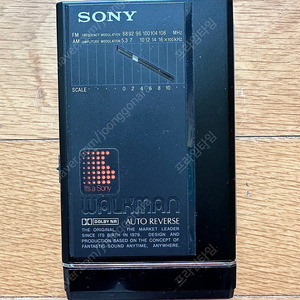 Sony 수리필요 워크맨 WM-F103 판매합니다
