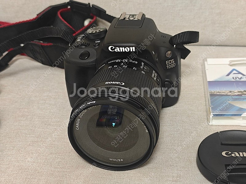 캐논 디카 카메라 EOS 100D +초광각 렌즈 판매--1