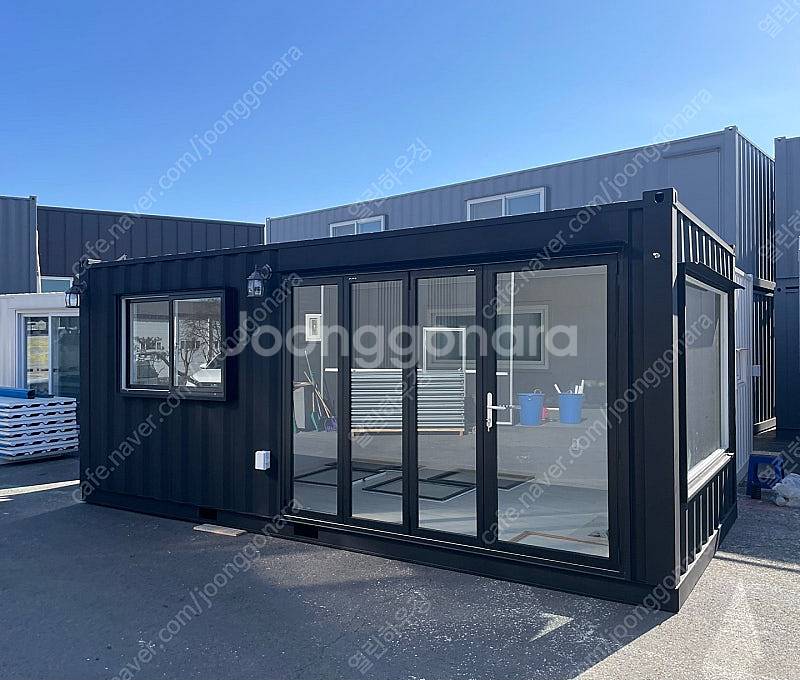 3m x 6m 폴딩도어형 농막, 체류형쉼터 컨테이너 판...--0