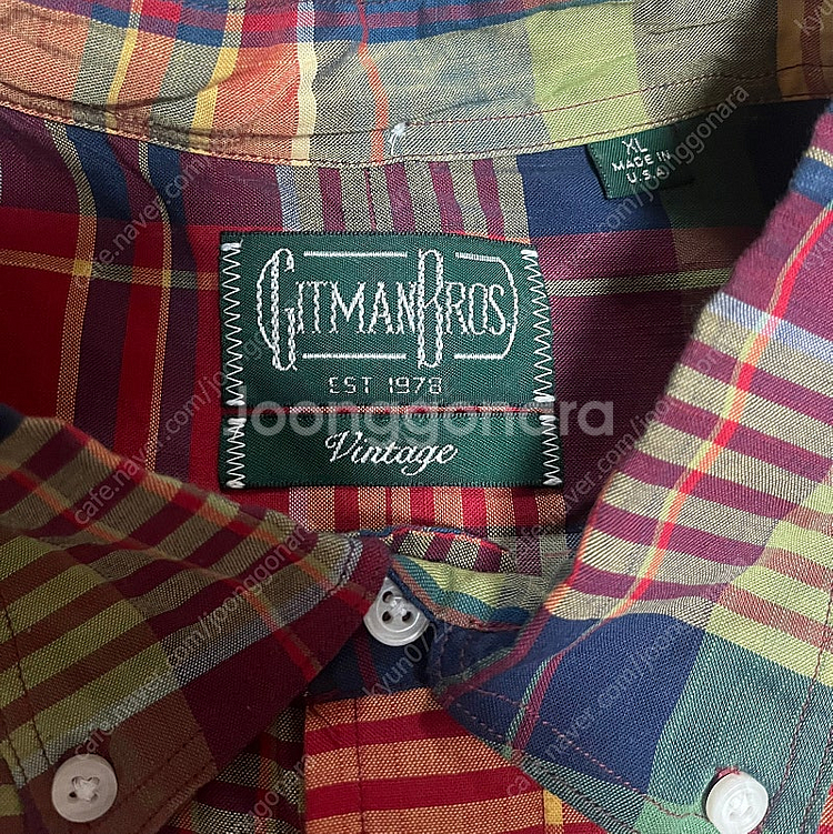 (Gitman Vintage)깃먼 빈티지 반팔 풀오버 ...--2