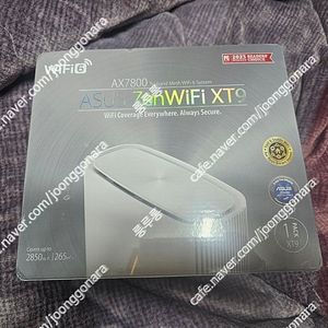 ASUS 젠와이파이 XT9 AX7800 트라이밴드 와이파이6 미개봉 화이트