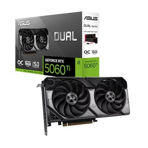ASUS DUAL 지포스 RTX 5060 TI OC D7 16GB 대원씨티에스 73만원 ㅍㅍ