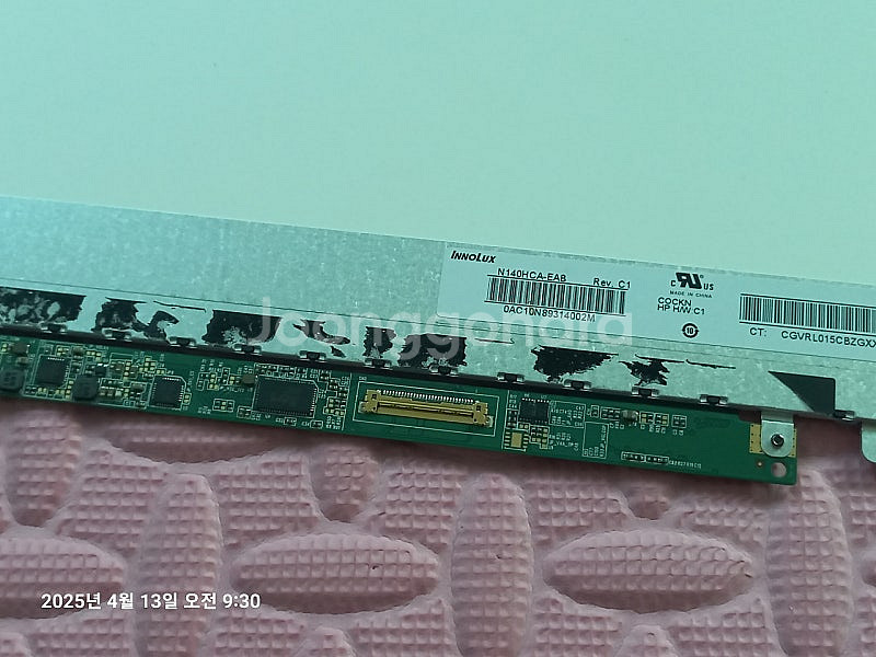 14인치 IPS액정 패널 N140HCA-EAB--6