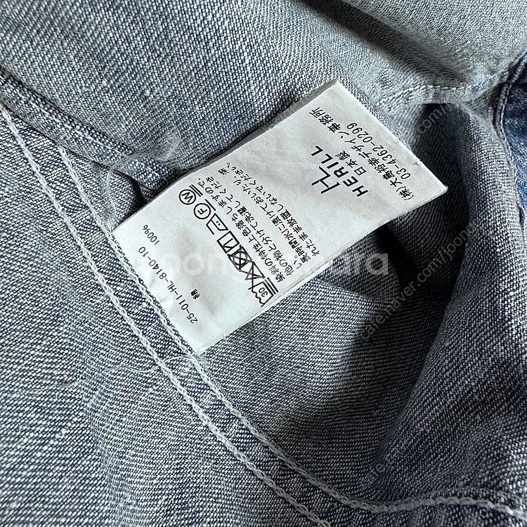 [3]25SS 헤릴 NEPDENIM JACKET Vin...--3