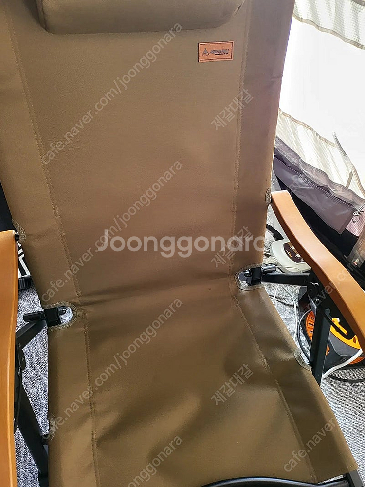 아베나키 어셈블 체어 등받이조절 무브체어 캠핑체어--3