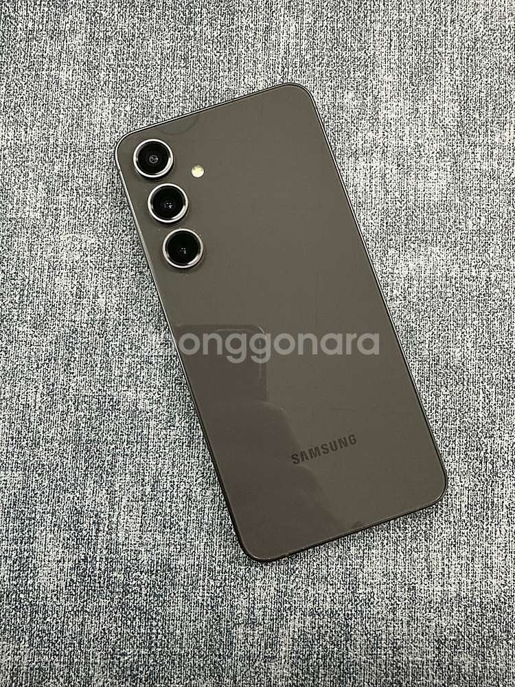 (새상품급) 갤럭시S24FE 256G 블랙 25년 3월...--1