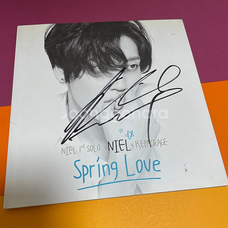 [친필싸인앨범] 틴탑 니엘 NIEL 1집 리패키지 Sp...--0