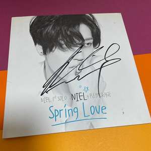 [친필싸인앨범] 틴탑 니엘 NIEL 1집 리패키지 Spring Love