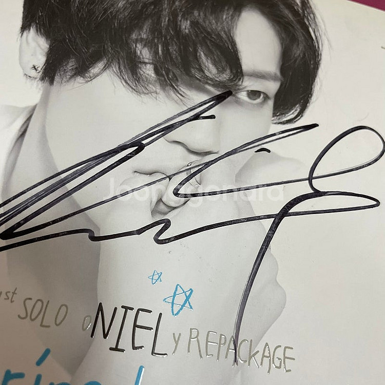 [친필싸인앨범] 틴탑 니엘 NIEL 1집 리패키지 Sp...--1