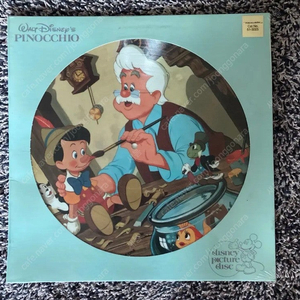 디즈니 피노키오 바이닐 lp 픽처디스크