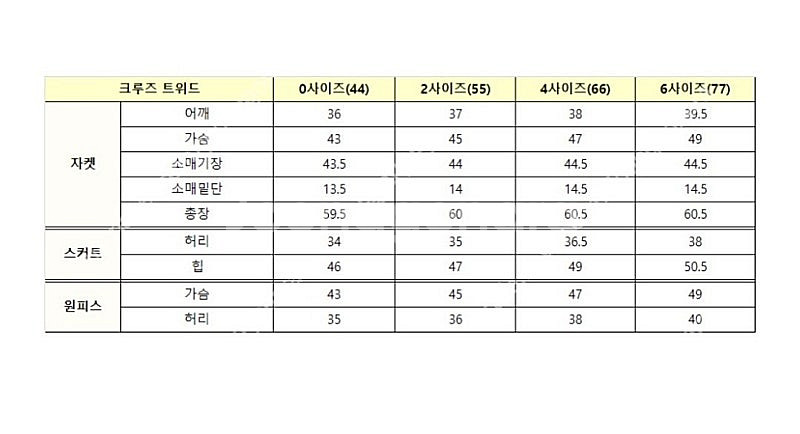 슈퍼린짱 크루즈 트위드세트--1