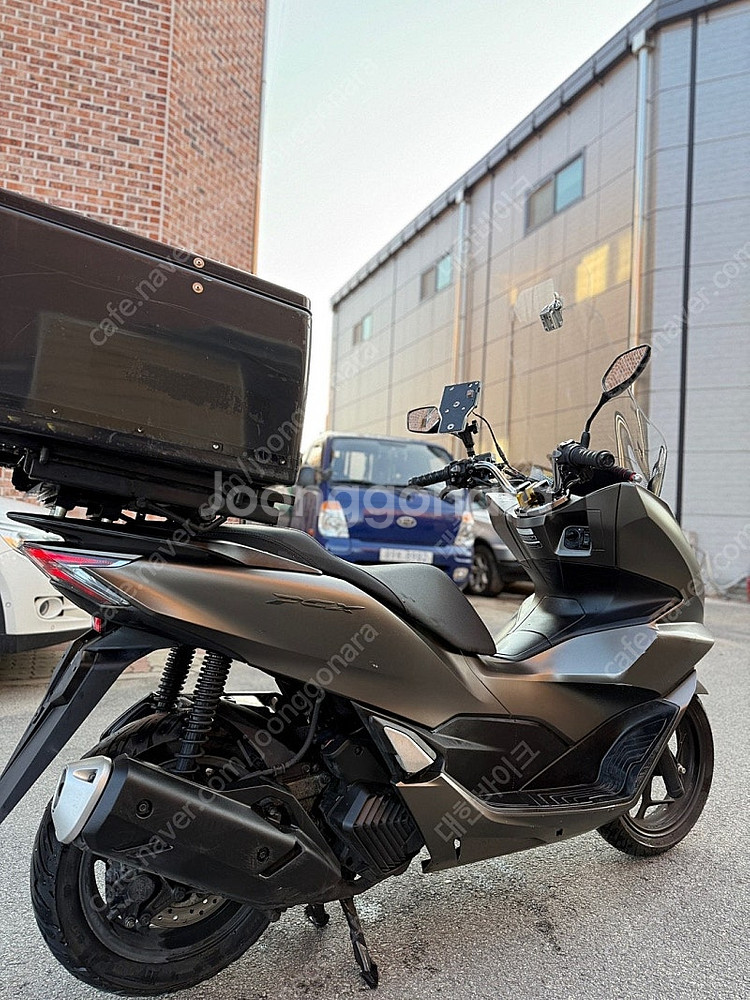 [점검완료]혼다 PCX125 ABS 23년식 배달대행세팅 구동계올교환 팝니다!--5