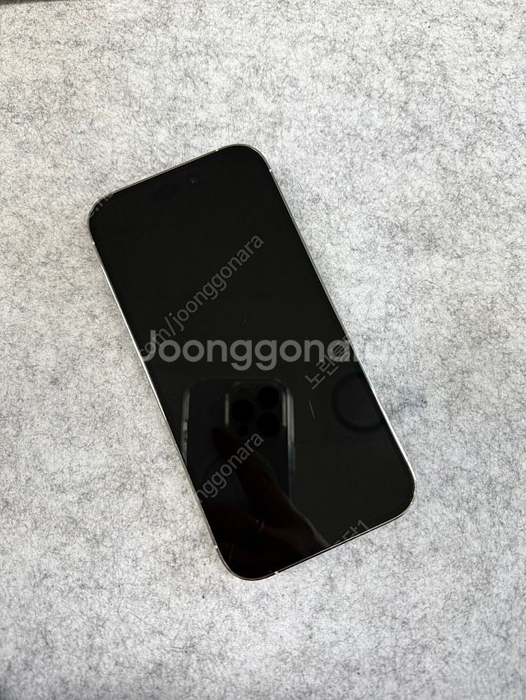 (자급제) 아이폰14프로 화이트 128G 미파손 찍힘없...--1