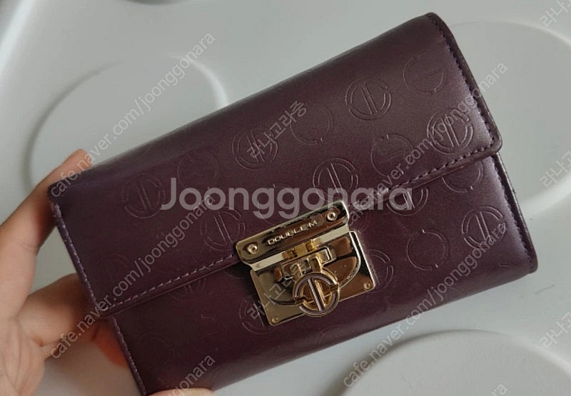 [중고] 더블엠 밀라노 가죽 지갑 자주 와WI인색--0