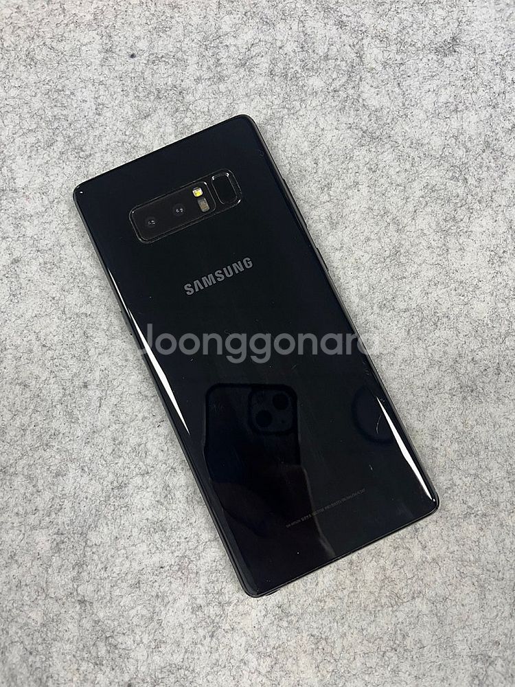 갤럭시노트8 블랙 64G 정상작동 공기계 서브용 추천 ...--0