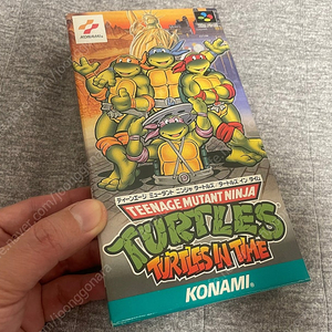 SFC 슈퍼패미컴 TMNT 터틀즈 인 타임