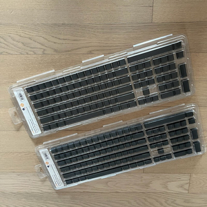 레오폴드 블랙 측각 키캡(영문) 판매.