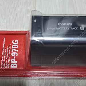 가격 또또 내림[미개봉 상품] 캐논 정품 BP-970G 대용량 배터리 2개 묶음 판매합니다.