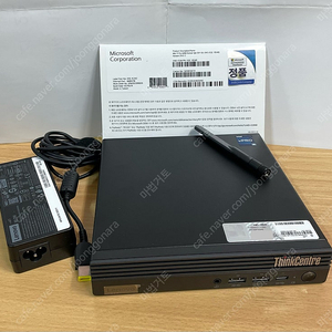 레노보 lenovo m80q gen3 12500t + 윈도우11프로 dsp