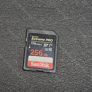 샌디스크 익스트림 프로 SD 256GB , CF 128GB 메모리카드 팝니다