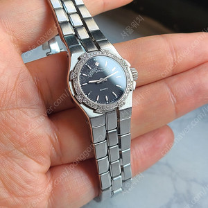 [정품] 바쉐론콘스탄틴 오버시즈 블랙 여성용 다이아베젤 25 (Vacheron Constantin Overseas Black 25)
