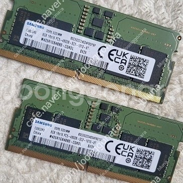 삼성 노트북용 pc5-4800b 8g × 2, 16g ...--0