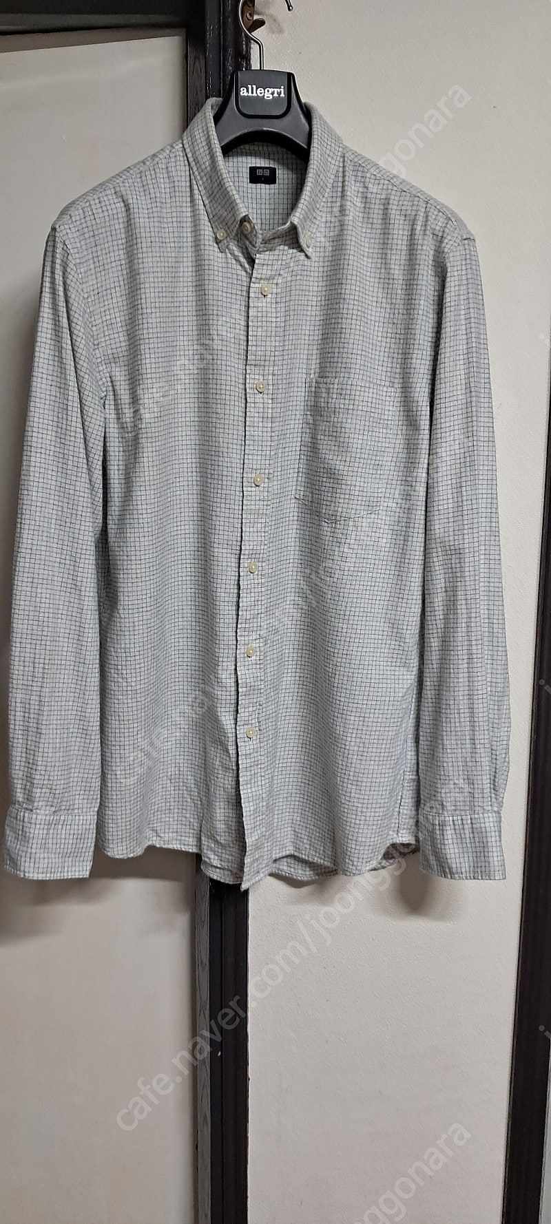 *****UNIQLO 남성패션면긴팔셔츠(L)