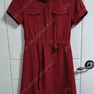 무료배송 택포 bcbg 원피스 백화점 미디 미니 반팔 여성 여자 레드