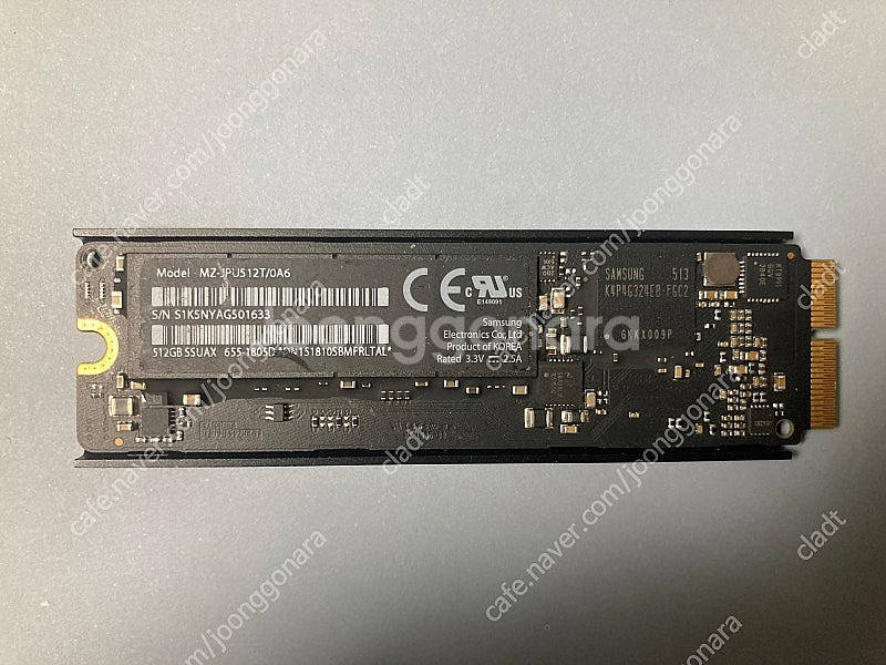 맥북 아이맥 맥프로 맥미니 nvme ssd 512gb--0