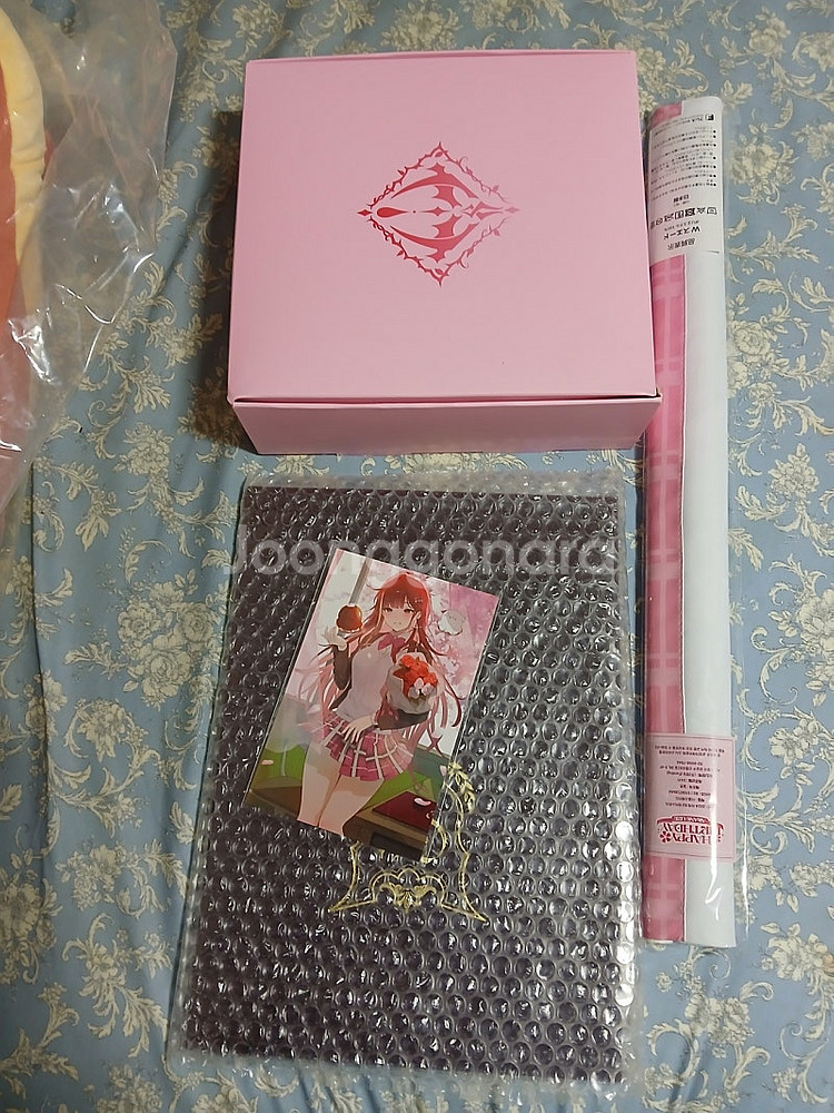 스텔라이브 리제 생일 굿즈 폴세트--1