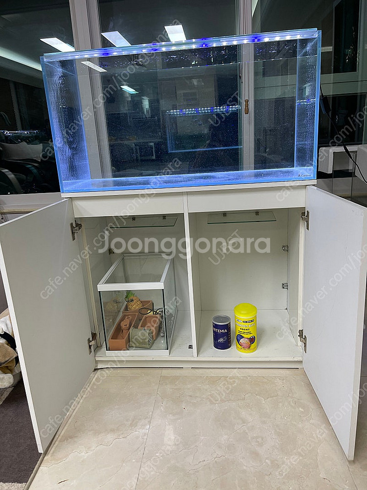 (경기 북부) 아쿠아가든 3자 광폭 수조 90x45x4...--8