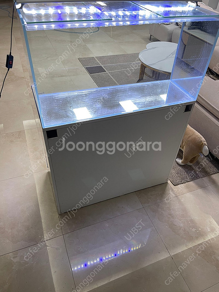(경기 북부) 아쿠아가든 3자 광폭 수조 90x45x4...--9