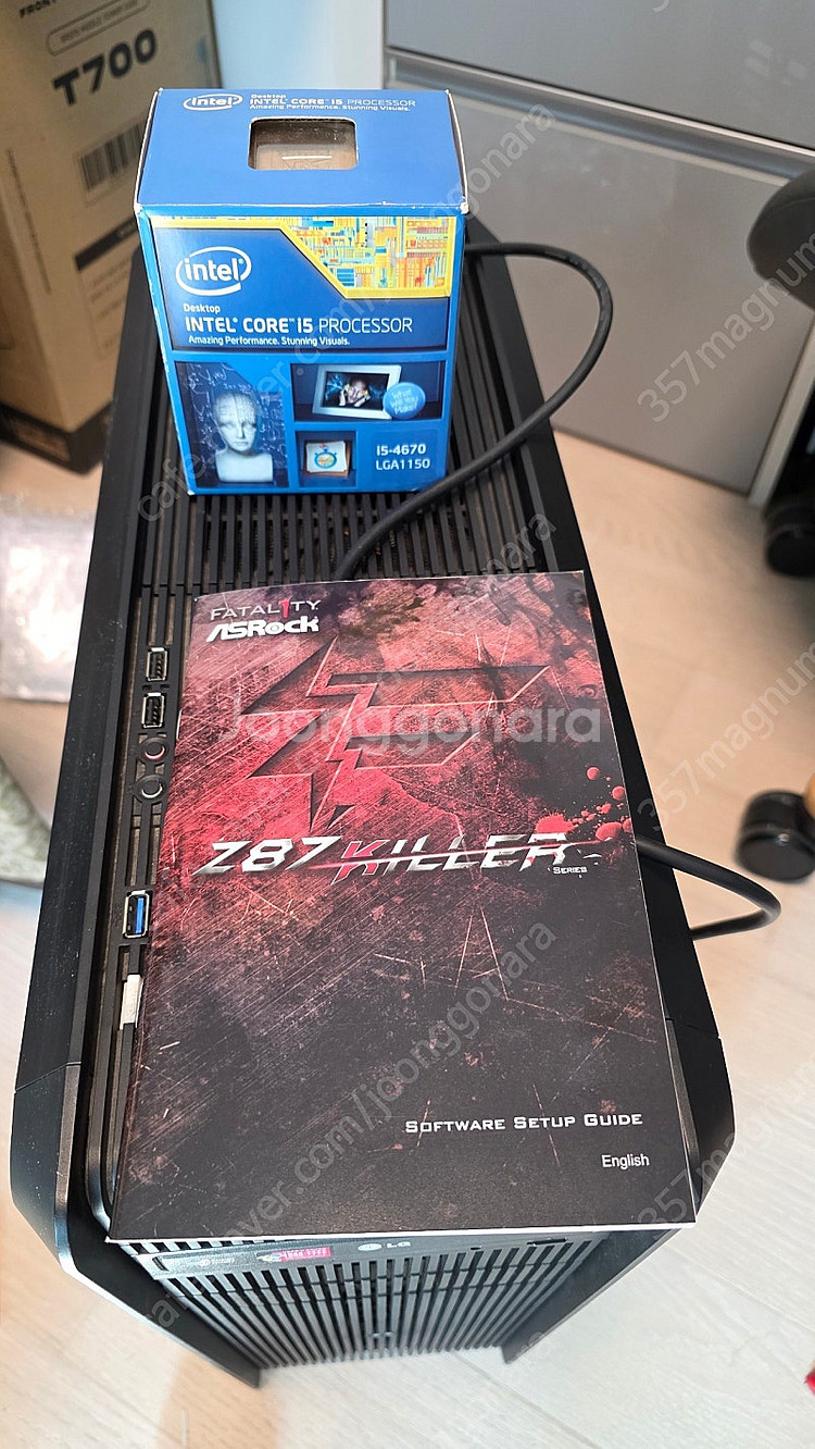 컴퓨터본체 hdd 제외 i5 4670 gtx970 z8...--0
