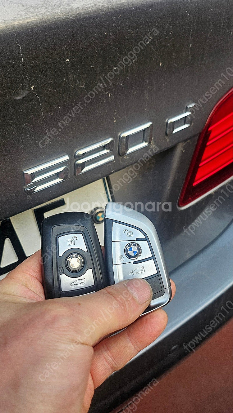 BMW 5시리즈 F바디 구형 자동차키 분실시 전국 전지...--1