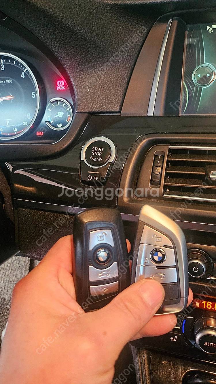 BMW 5시리즈 F바디 구형 자동차키 분실시 전국 전지...--2