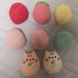 (가격다운)다마고치 미츠 썸 뜨개케이스, 고양이실리콘 일괄