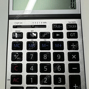 카시오 계산기 JS-140TVS 실버