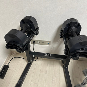 누오 Nuo 신형 덤벨 거치대