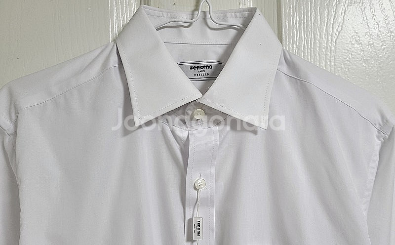 [새상품] 레노마 데일리 화이트 남성 긴팔 셔츠(95)--2