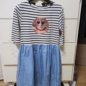 블루독 원피스 145 상태좋아요