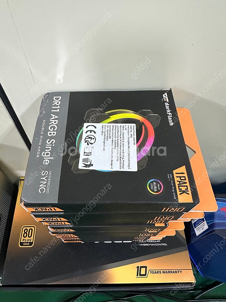 다크 플래쉬 DR11 ARGB 120mm팬--1