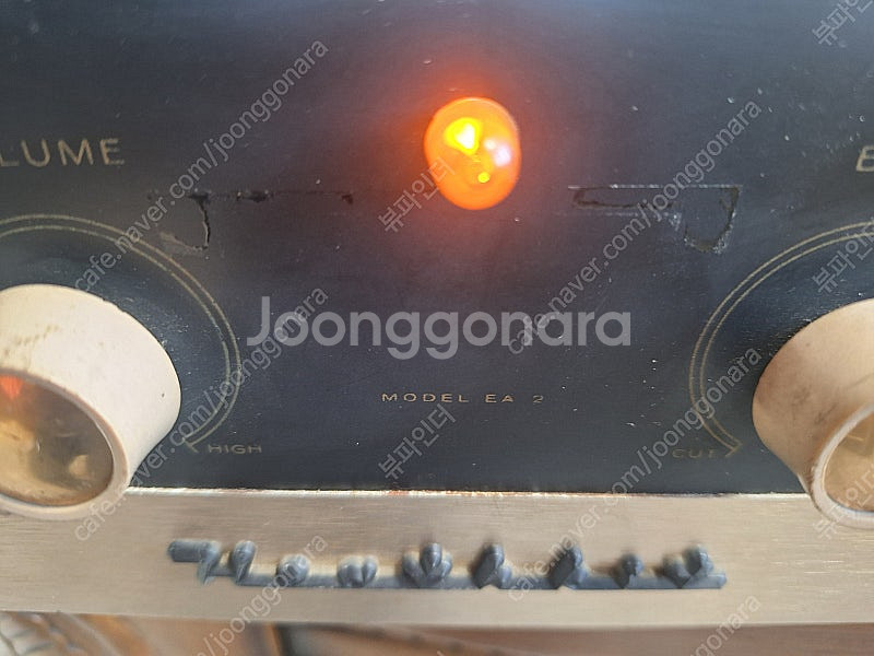 1957년산 진공관모노.인티앰프--6