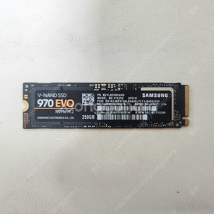 삼성 970 EVO NVMe SSD 250GB--0