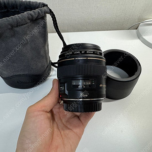 캐논 EF85mm f1.8 애기만두 단렌즈(신동급)
