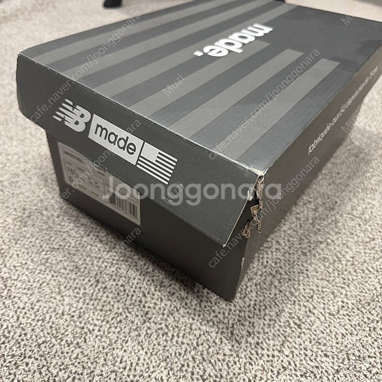 뉴발란스 mr993gl 그레이 285사이즈 새상품--1