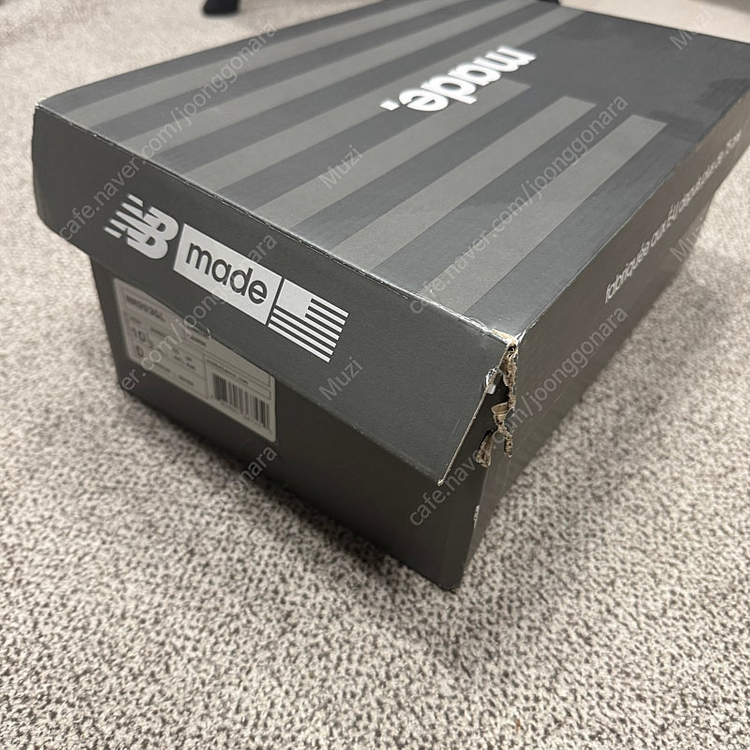 뉴발란스 mr993gl 그레이 285사이즈 새상품--1