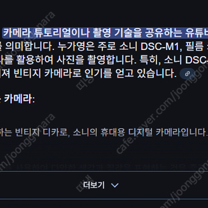 소니 dsc-m2 카메라 팝니다 (누가영 카메라) / 급매 빠른처분합니다