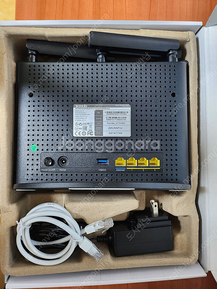 텐다 TENDA AC15(AC1900) 와이파이 공유기--5