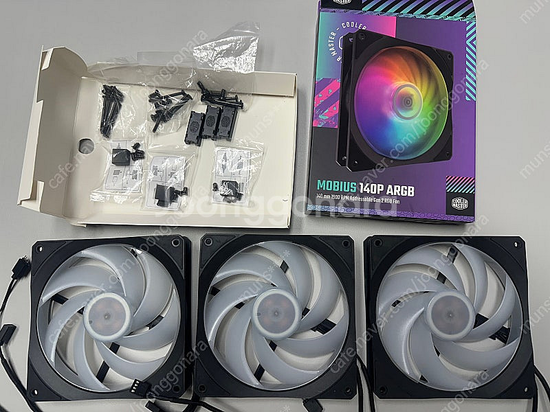 쿨러마스터 Mobius 140P ARGB 시스템팬 판매--0